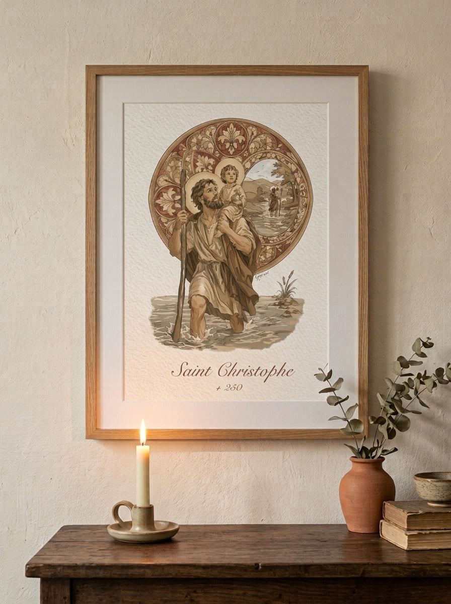 Saint Christophe, le porteur du Christ