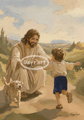 Jésus et l'enfant