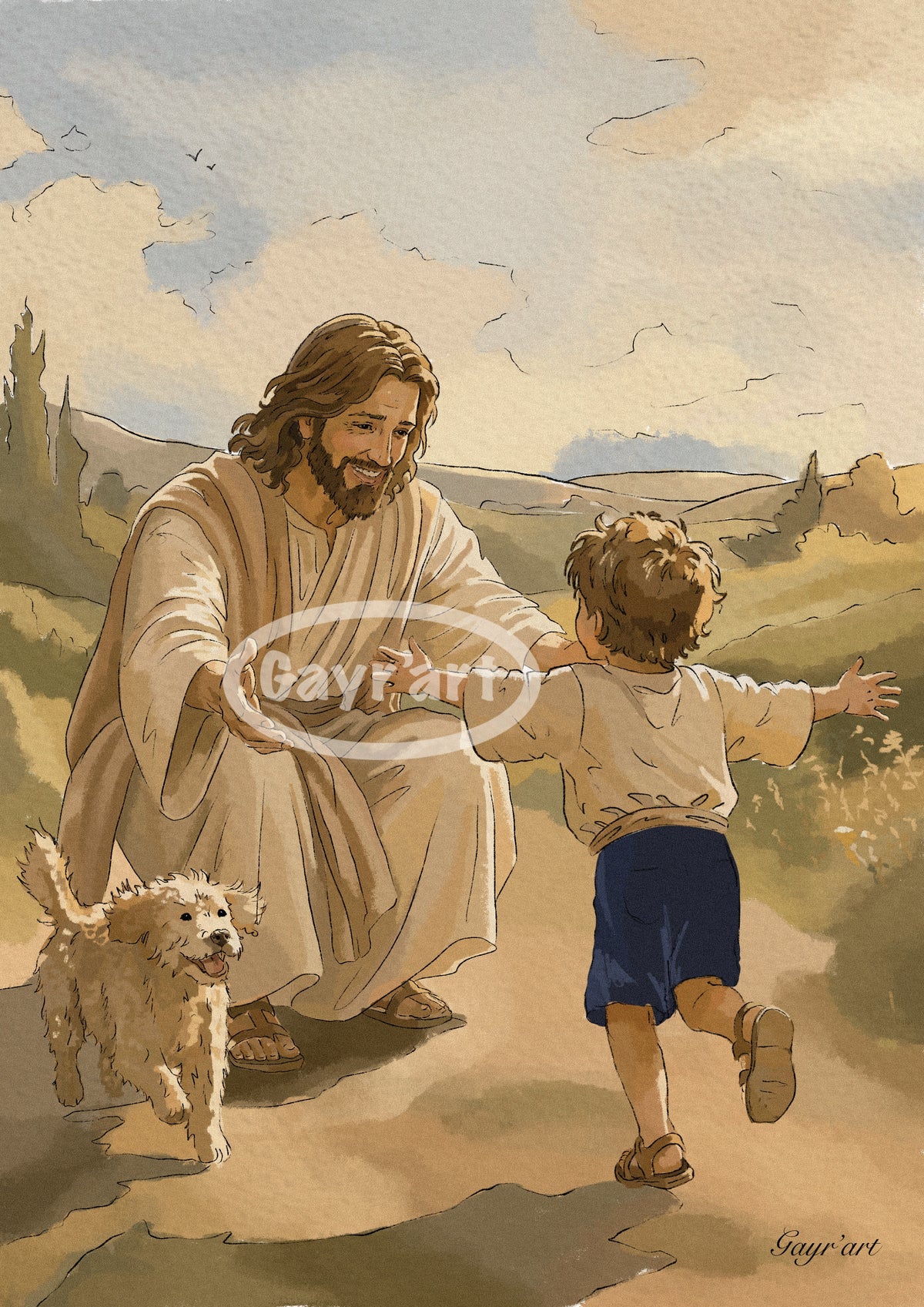 Jésus et l'enfant