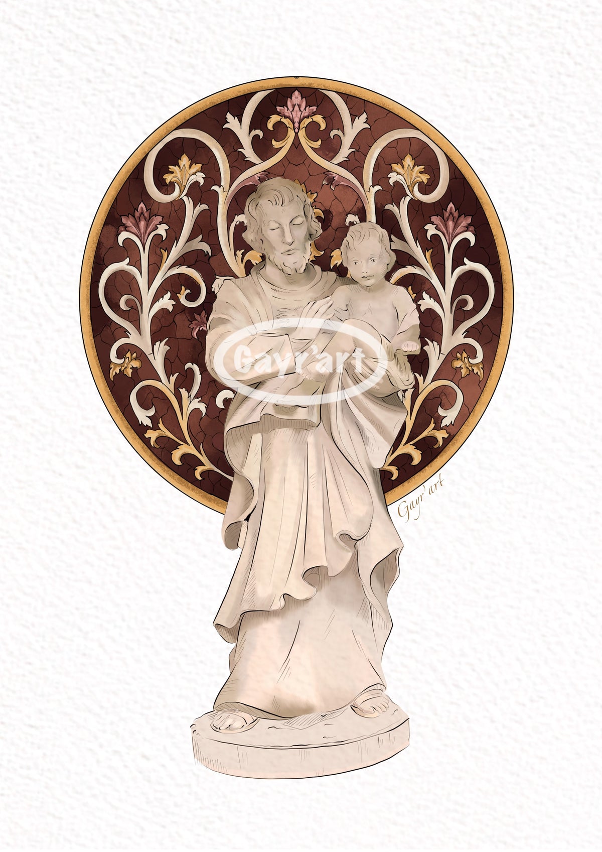 Saint Joseph statue